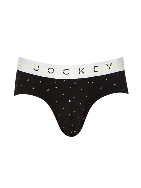 

Jockey Men Black & White Printed Briefs NY01-0105-NYC07