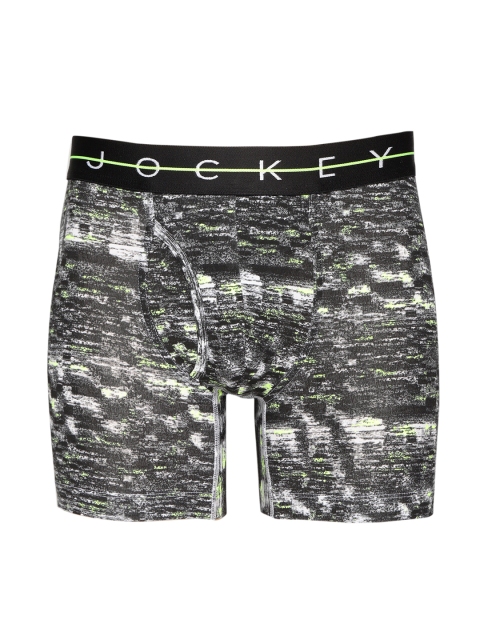 

Jockey Men Black & White Printed Trunks NY03-0105-NYC01