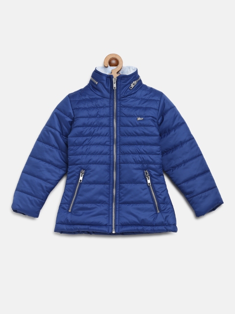 

Okane Girls Blue Hooded Padded Jacket