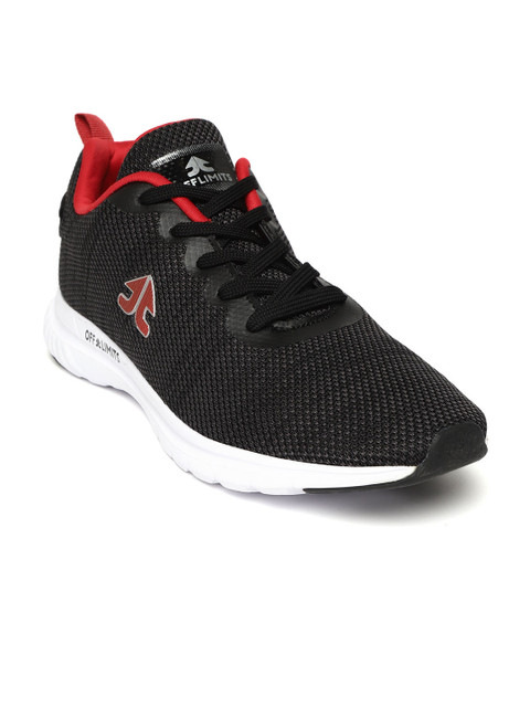 

OFF LIMITS Men Black Running Shoes