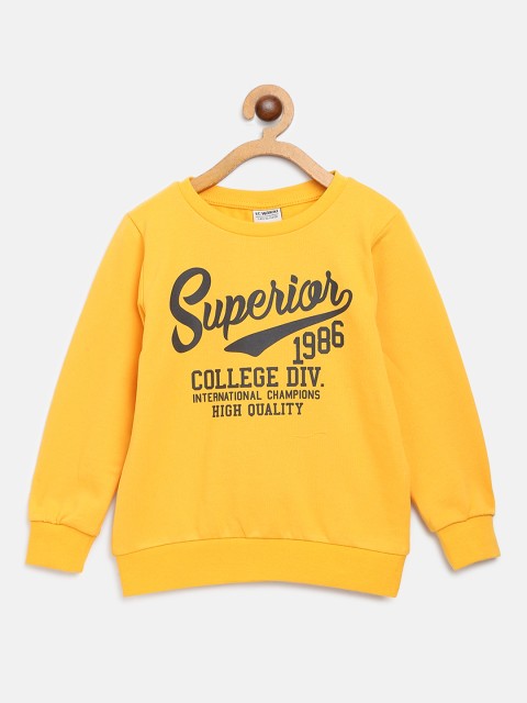 

LC Waikiki Boys Yellow Printed Sweatshirt