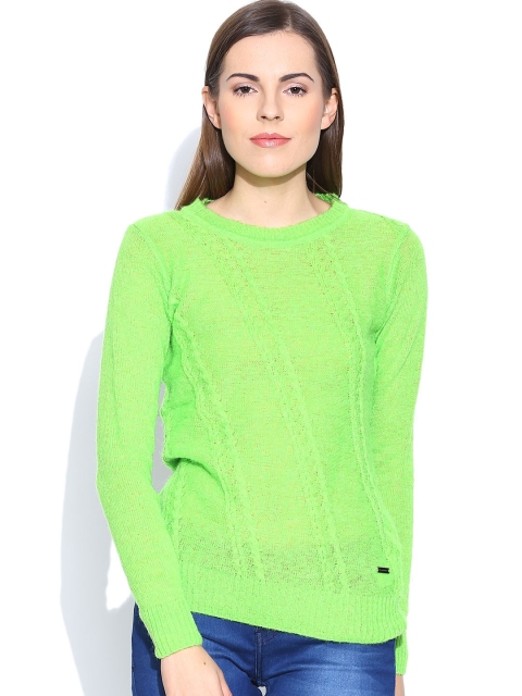 

American Swan Green Sweater