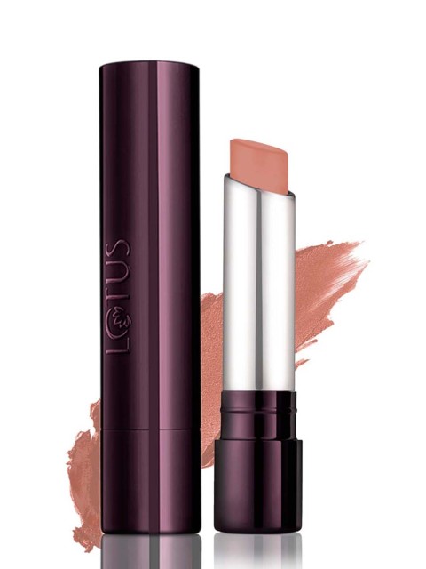

Lotus Herbals Sustainable Proedit Silk Touch Matte Lip Color - Bare Nude 4.2 g
