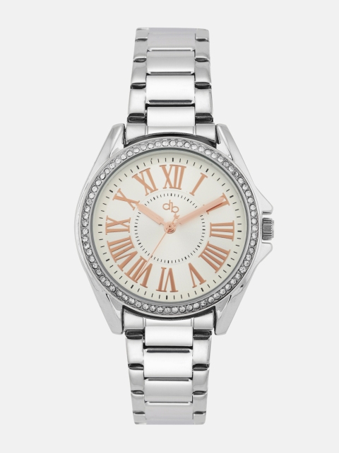 

DressBerry Women Silver-Toned Analogue Watch T001-A1