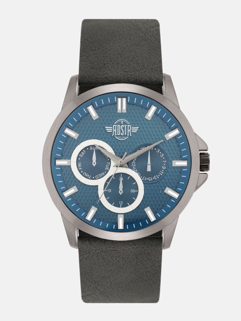 

The Roadster Lifestyle Co Men Blue Analogue Watch SWM-RD2-A