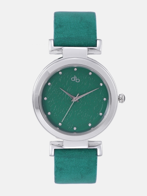 

DressBerry Women Green Analogue Watch DB17-9D