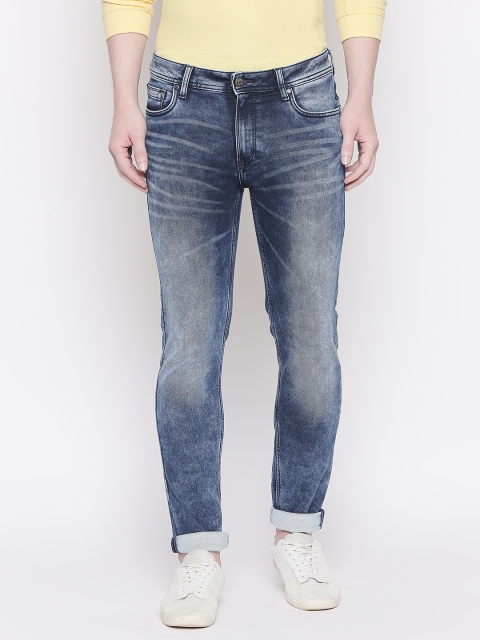 

Killer Men Blue Skinny Fit Mid-Rise Clean Look Jeans