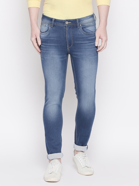 

Killer Men Blue Skinny Fit Mid-Rise Clean Look Jeans