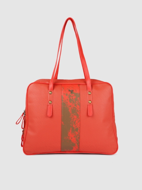 

Baggit Women Red Printed Laptop Bag