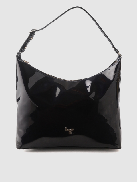 

Baggit Navy Blue Iridescent Effect Hobo Bag