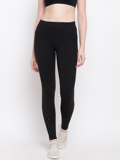 

Sweet Dreams Women Black Solid Slim Fit Track Pants