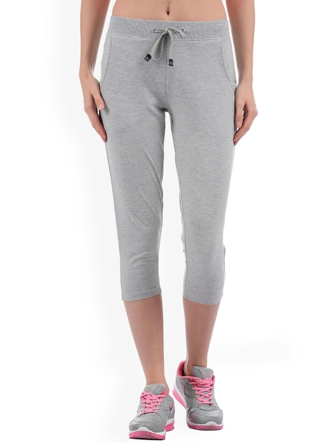 

Sweet Dreams Women Grey Melange Solid Workout Capris
