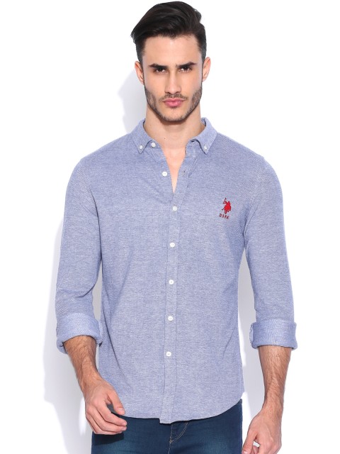 

U.S. Polo Assn. Blue Casual Shirt