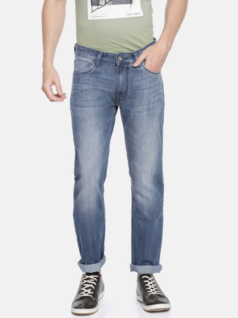 

Pepe Jeans Men Blue Vapour Skinny Fit Low-Rise Clean Look Stretchable Jeans