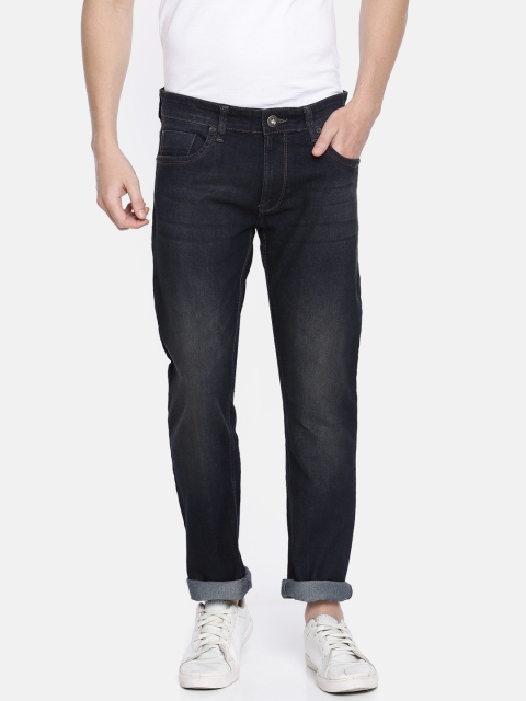 

Pepe Jeans Men Blue Vapour Slim Fit Mid-Rise Clean Look Stretchable Jeans
