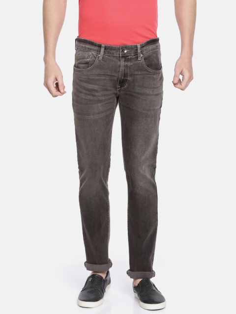 

Pepe Jeans Men Grey Milo Vapour Slim Fit Low-Rise Clean Look Stretchable Jeans