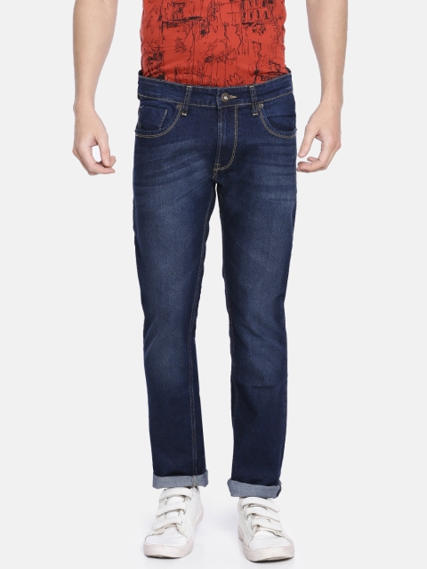 

Pepe Jeans Men Blue Jac Vapour Regular Fit Low-Rise Clean Look Jeans