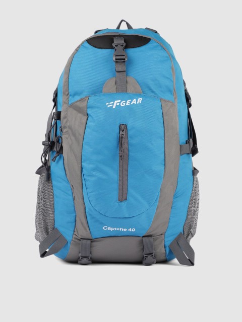 

F Gear Unisex Blue & Grey Solid Capiche V2 Backpack
