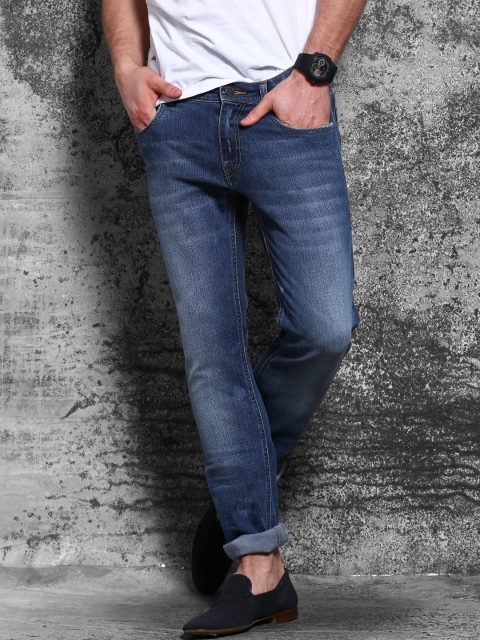 

WROGN Blue Slim Fit Jeans