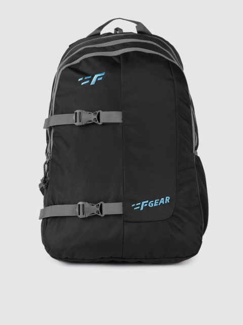 

F Gear Unisex Black Solid Backpack