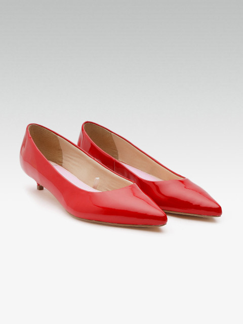 

Carlton London Women Red Solid Pumps