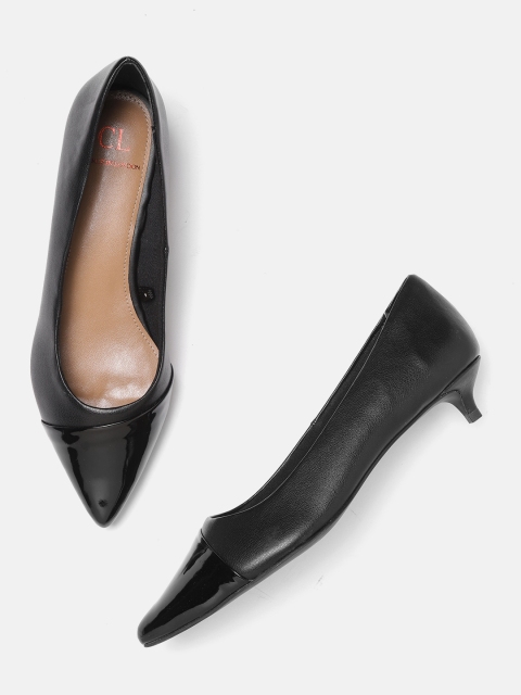 

Carlton London Black Solid Pumps