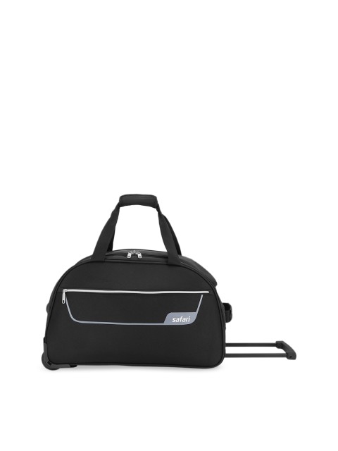 

Safari Unisex Black Cabin Trolley Duffle Bag