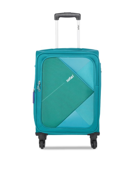 

Safari Unisex Teal Green Sprint Large Trolley Bag