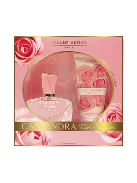 

Jeanne Arthes Women Cassandra Rose Gift Set, Pink