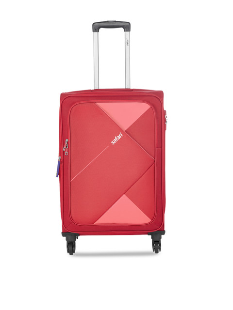 

Safari Unisex Red Large Sprint Trolley Bag