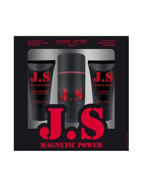

Jeanne Arthes Men JS Magnetic Power Gift Set, Black