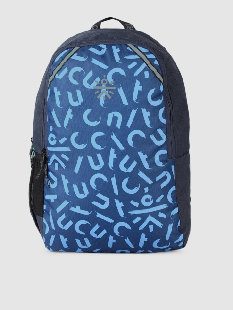 

Cultsport Unisex Blue Graphic Backpack