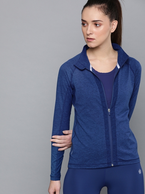 

Cultsport Women Blue Solid fly dry Sweatshirt