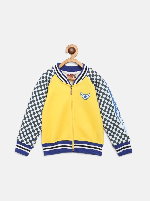 

GAME BEGINS Boys Yellow & Blue Solid Bomber