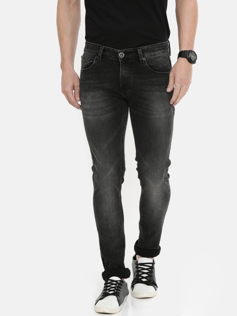 

SPYKAR Men Black Skinny Fit Low-Rise Clean Look Stretchable Jeans