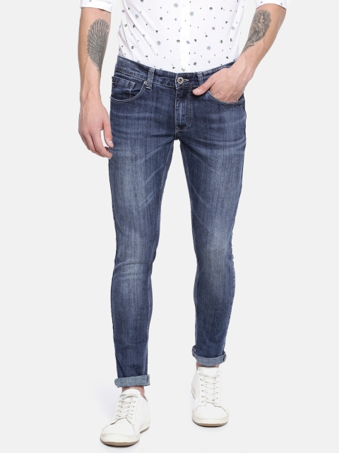 

SPYKAR Men Blue Super Skinny Fit Low-Rise Clean Look Stretchable Jeans