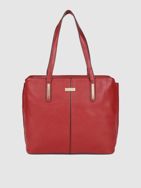 

Carlton London Red Solid Shoulder Bag