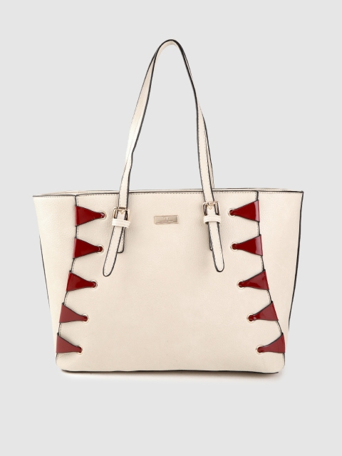 

Carlton London Beige Solid Shoulder Bag