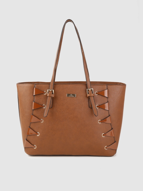 

Carlton London Brown Solid Shoulder Bag
