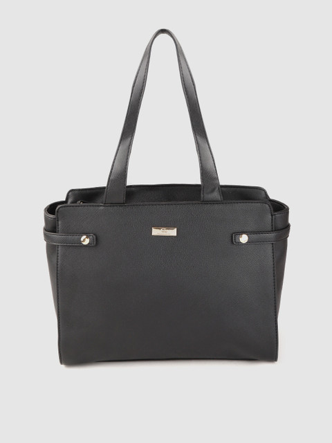 

Carlton London Black Solid Shoulder Bag
