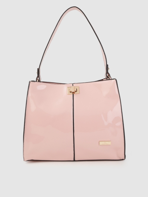 

Carlton London Pink Solid Shoulder Bag