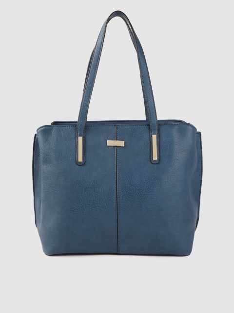 

Carlton London Teal Blue Solid Shoulder Bag