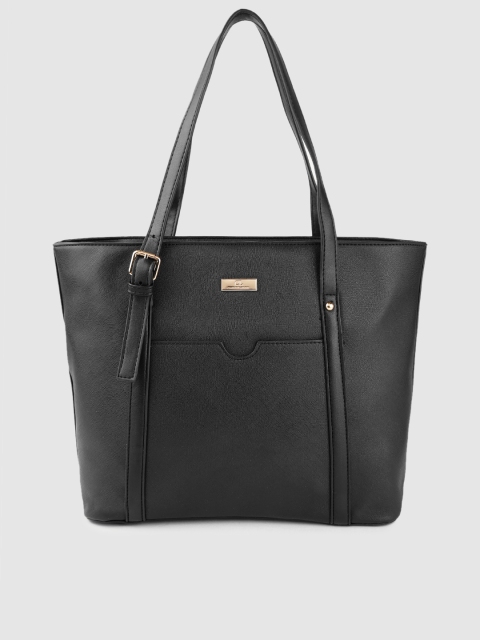 

Carlton London Black Solid Shoulder Bag