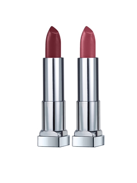 

Maybelline New York Pack of 2 Color Sensational Creamy Matte Lipstick, Nude