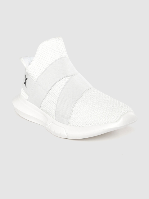 

Carlton London sports Men White Woven Design Running Shoes