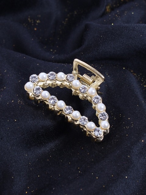 

Ayesha Gold-Toned Embellished Claw Clip