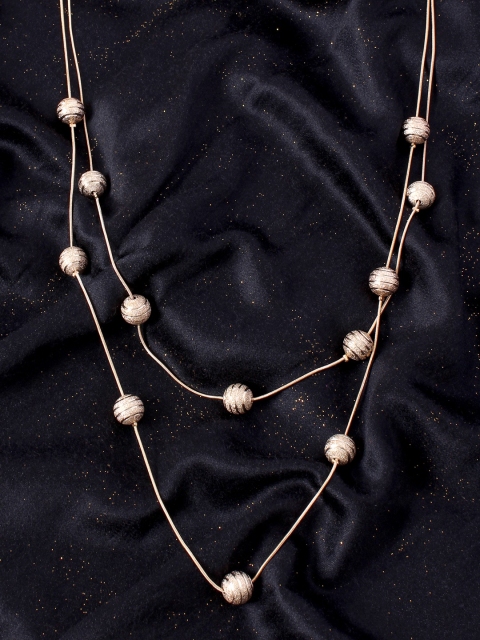 

Ayesha Gold-Plated Multilayered Embellished Necklace