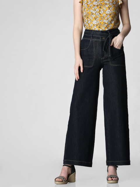 

Vero Moda Women Blue Wide Leg Jeans