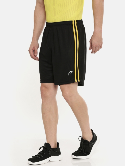 

Proline Active Men Black Comfort Fit ProDry Technology Sports Shorts