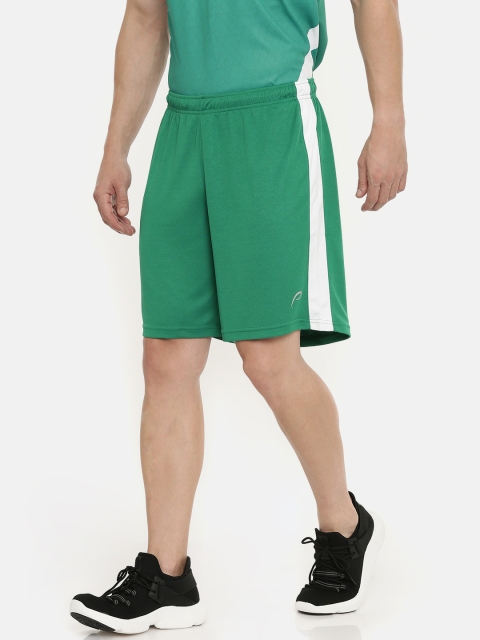

Proline Active Men Green Solid Prodry Regular Fit Sports Shorts